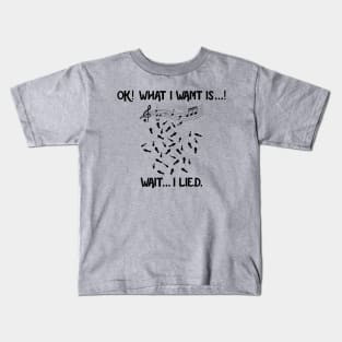 What I Want (Dance) Kids T-Shirt